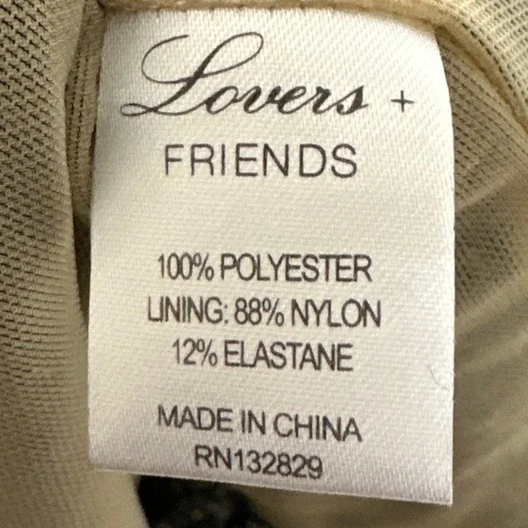 Lovers + Friends Black Sequin Cutout Midi Dress Sleeveless Bodycon Glam L NWT - Picture 9 of 10